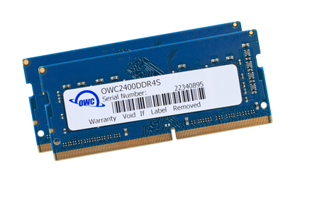 OWC 8GB (4GB x 2) DDR4 PC4-19200 2400MHZ SODIMM 260-Pin ram memory OWC 8GB (4GB x 2) DDR4 PC4-19200 2400MHZ SODIMM 260-Pin ram memory